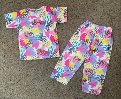 Kids Tshirt and Pant Set