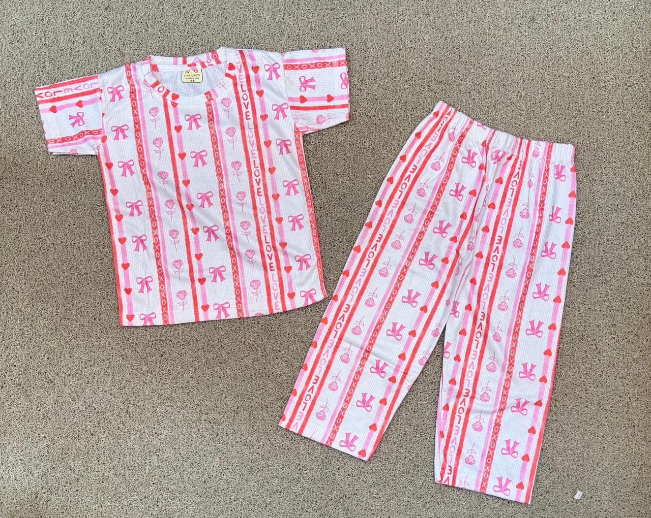 Kids Tshirt and Pant Set